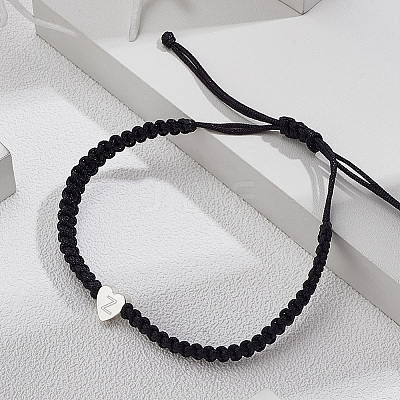 1Pc Adjustable Nylon Cord Braided Bracelets for Women Men BJEW-LP0001-34Z-P-1