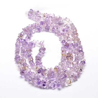 Natural Ametrine Chip Beads Strands X-G-E271-60-1
