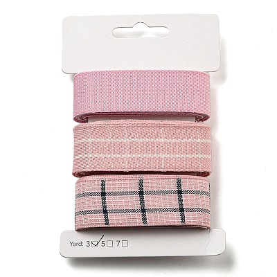 Polyester & Polycotton Ribbons Sets SRIB-G010-01B-06-1