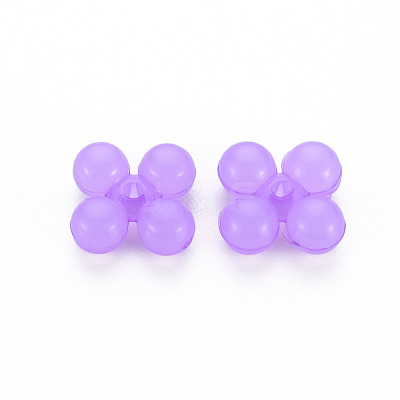 Transparent Acrylic Beads MACR-S373-02E-04-1