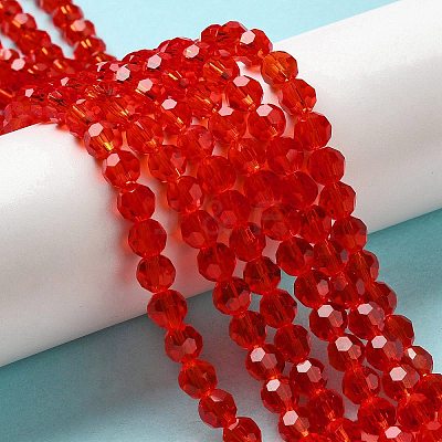 Transparent Glass Beads EGLA-A035-T6mm-D01-1