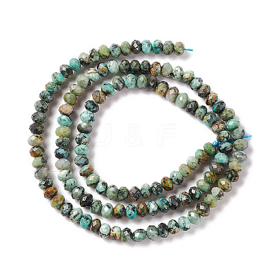 Natural African Turquoise(Jasper) Beads Strands LS-G-F717-02B-1