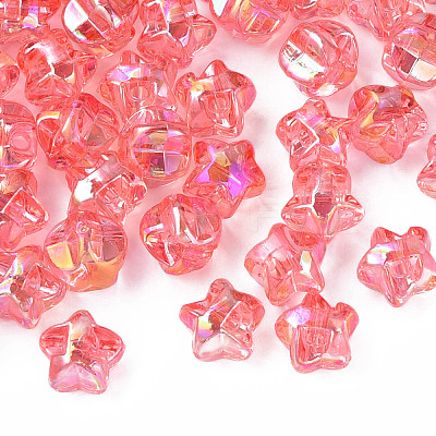 1-Hole Transparent Acrylic Buttons MACR-S373-129-C08-1