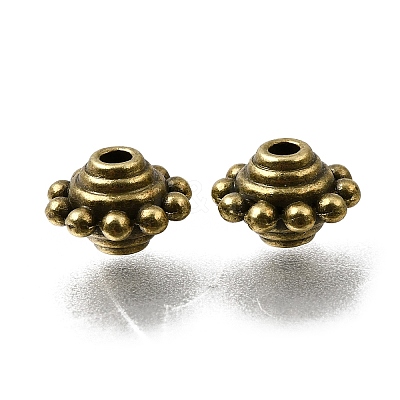 Tibetan Style Alloy Beads AL-CBA3B63-03AB-1