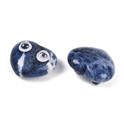Natural Mixed Gemstone Figurines G-H073-01-1