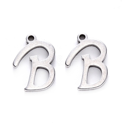 Tarnish Resistant 201 Stainless Steel Charms STAS-R105-B-1