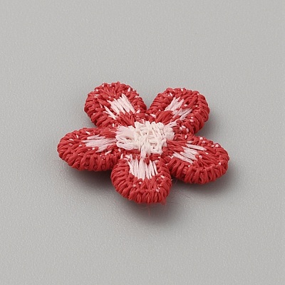 Two Tone Polyester Knitted Ornament Accessories DIY-WH0308-417A-1