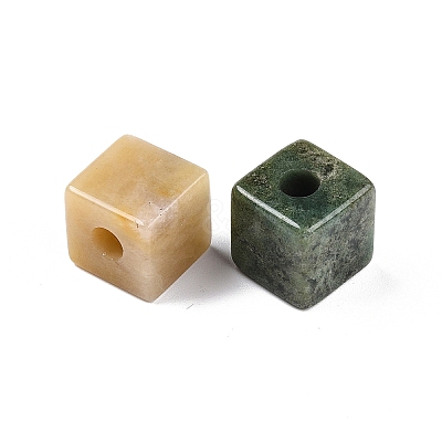 Natural & Synthetic Mixed Stone European Beads G-N344-28-1