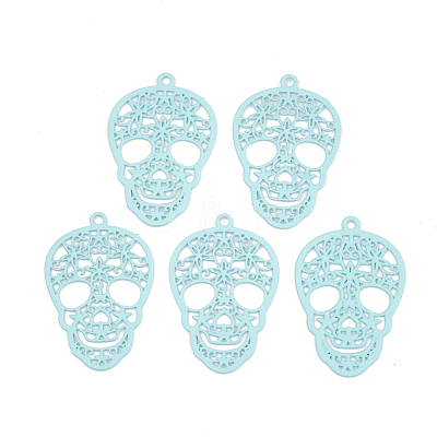 430 Stainless Steel Filigree Pendants LS-X-STAS-S108-23C-1