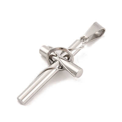 Non-Tarnish 304 Stainless Steel Pendants STAS-Z080-09P-1
