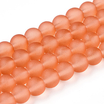 Transparent Glass Bead Strands GLAA-S031-4mm-33-1-1