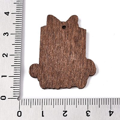 Printed Poplar Wood Pendants FIND-N005-74V-02-1
