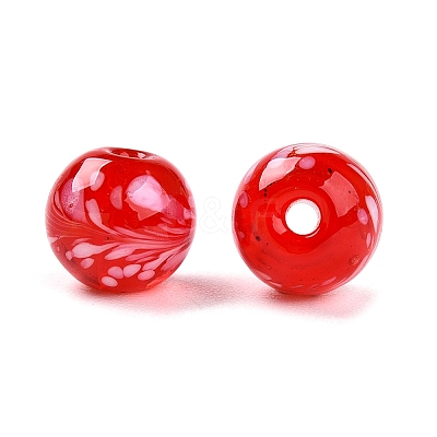 Handmade Lampwork Beads LAMP-T023-03C-01-1