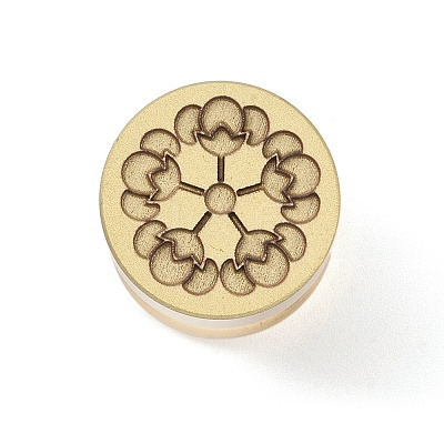 Wax Seal Brass Stamp Head STAM-P001-01G-28-1