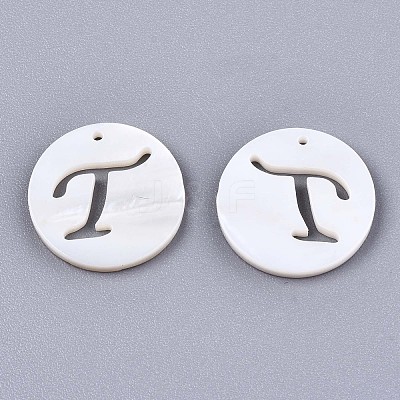 Natural Freshwater Shell Charms X-SHEL-S276-119T-1
