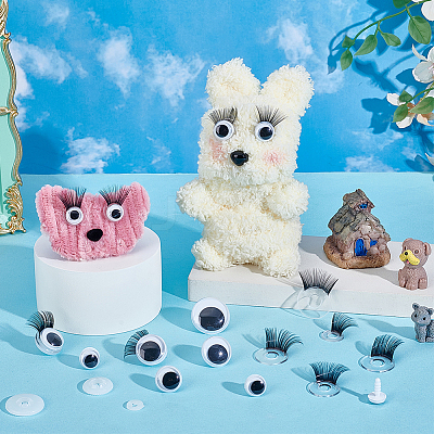 Acrylic Doll Eyelashes DOLL-PH0001-58-1