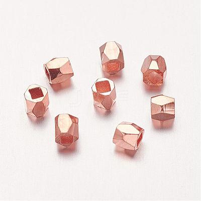 Brass Spacer Beads PALLOY-C077-RG-1