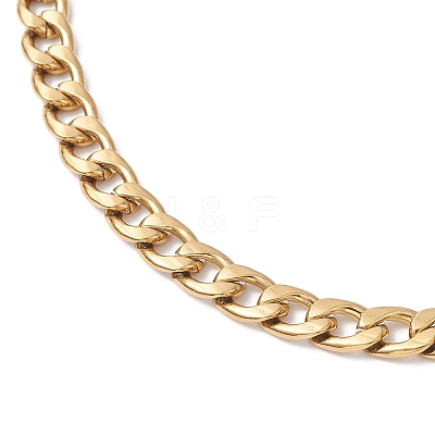 304 Stainless Steel Curb Chain Purse Chains AJEW-BA00160-01-1
