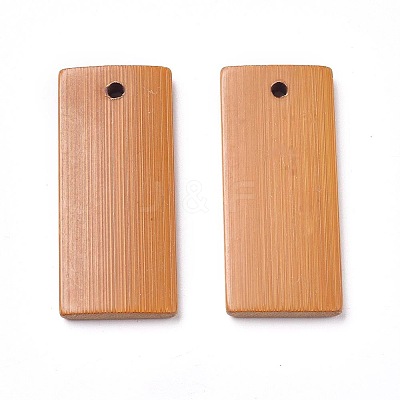 Bamboo Pendants LS-WOOD-WH0098-47-1