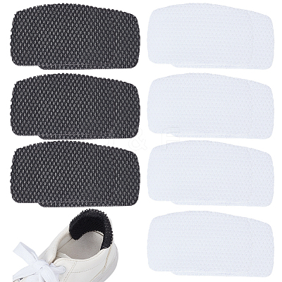 10 Pairs 2 Colors Polyester Self-Adhesive Shoe Hole Repair Patch FIND-CY0002-07-1