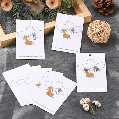 Cardboard Jewelry Display Cards X-CDIS-H002-01A-02-1