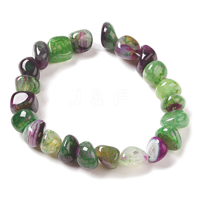Natural Agate Beads Strands G-H295-B01-05-1