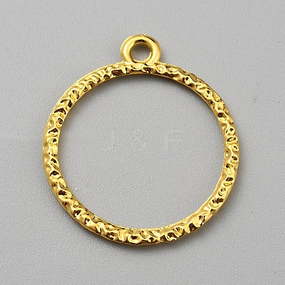 Alloy Open Back Bezel Pendants FIND-TAC0017-41C-G-1