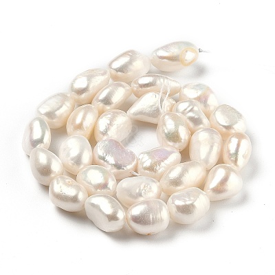 Natural Cultured Freshwater Pearl Beads Strands PEAR-L033-38D-01A-1