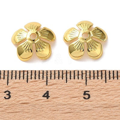 Brass Bead Caps KK-C260-20B-G-1