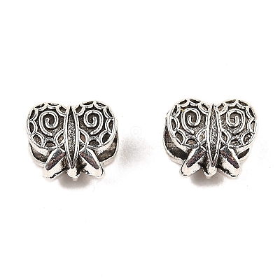 Tibetan Style Alloy European Beads PALLOY-K019-03B-AS-1