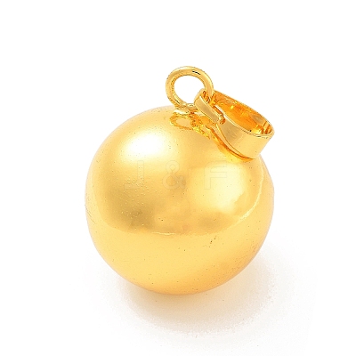 Brass Bell Pendants KK-I682-01A-G-1
