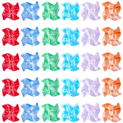 80Pcs Glass Beads GLAA-SC0003-10-1