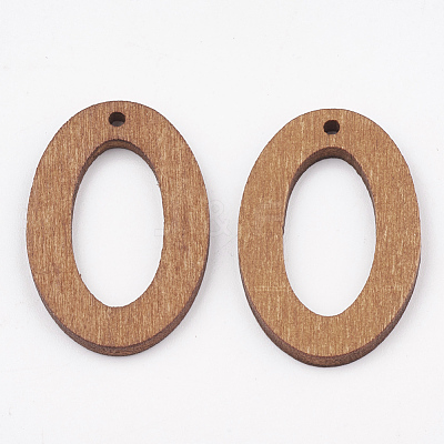 Pear Wood Pendants X-WOOD-T010-11E-1