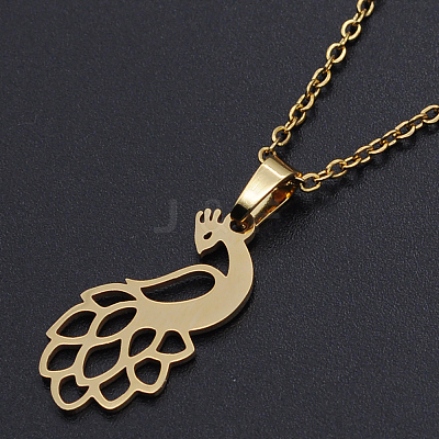 201 Stainless Steel Pendants Necklaces NJEW-S105-JN703-45-2-1