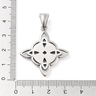 304 Stainless Steel Pendants STAS-R225-11AS-1
