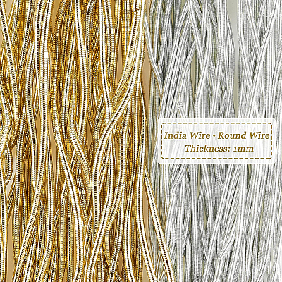 40G 2 Color French Bullion Wire TWIR-BC0001-37S-1