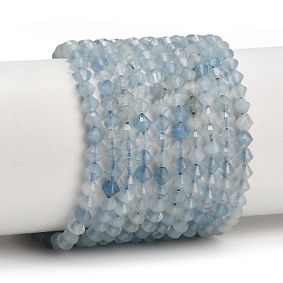 Natural Aquamarine Beads Strands GG-CBAA9B4-A14-01-1