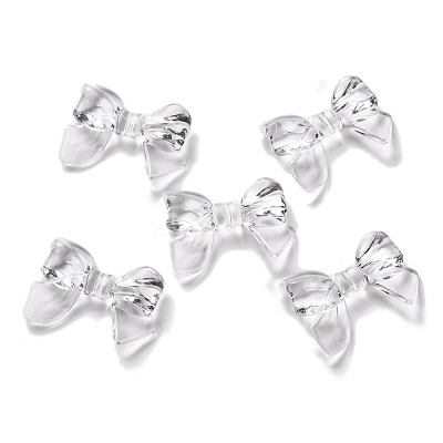 Transparent Acrylic Beads X-OACR-M011-02-1