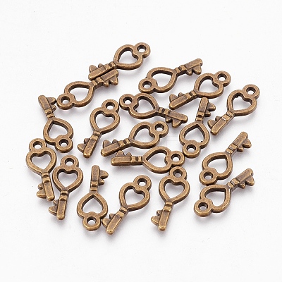 Tibetan Style Alloy Pendants ECC071Y-AB-1