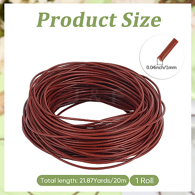 20M Cowhide Leather Cord WL-CL0001-23A-1