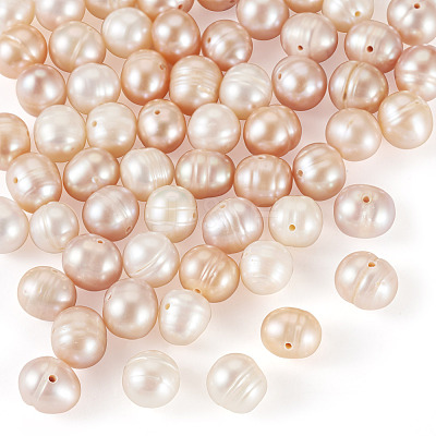 60Pcs 3 Styles Natural Cultured Freshwater Pearl Beads Strands PEAR-TA0001-19-1
