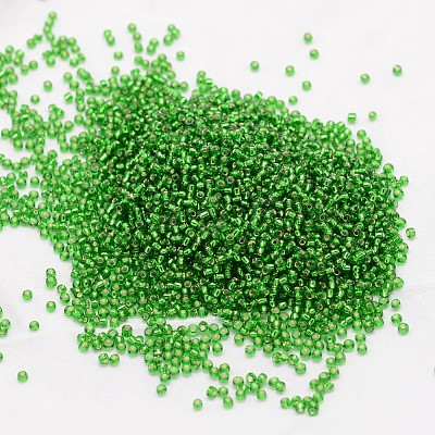 12/0 Transparent Glass Round Seed Beads SEED-J010-F12-27B-1