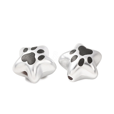 Plating Printed Acrylic Beads AC-CBA655C-07-1