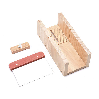 Bamboo Loaf Soap Cutter Tool Sets DIY-F057-02-1