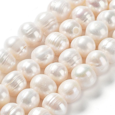 Natural Cultured Freshwater Pearl Beads Strands PEAR-E019-09-1
