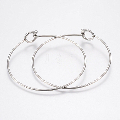 Tarnish Resistant 304 Stainless Steel Expandable Bangle Making LS-STAS-F148-01P-1