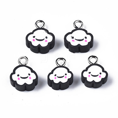 Handmade Polymer Clay Charms CLAY-N006-37B-01A-1