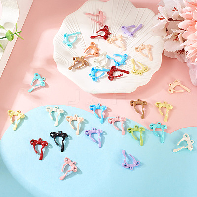 30Pcs Alloy with Spary Painted Pendants FIND-TA0006-81-1