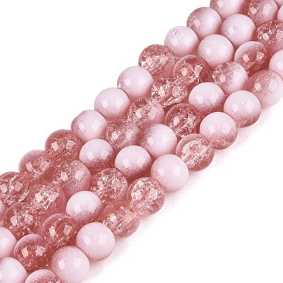 Crackle Glass Beads X1-GLAA-U001-8mm-13-1