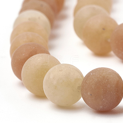 Natural Red Aventurine Beads Strands G-T106-267-1